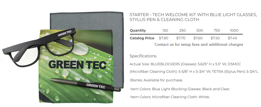 Eyeglass Desk Mat Kits