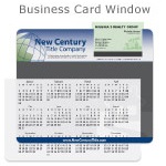 Business Card Window Mouse Pad